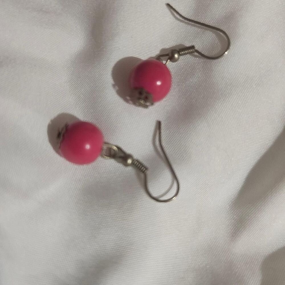 Unbranded Women's Pink and Silver Jewellery